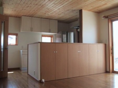 自然素材住宅キッチン 自然素材住宅キッチン