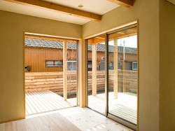 自然素材を使ったデザイナーズ住宅
