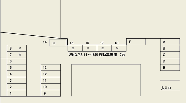 八王子市上壱部方町駐車場
