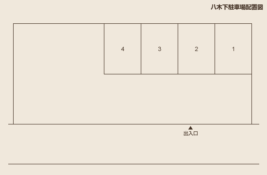 八王子市上壱分方町駐車場